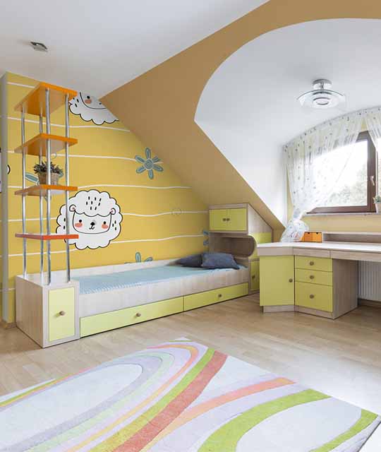 Animal Wallpaper for Children's Room