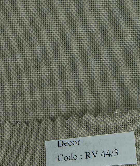 Beige Roller Shades (PVC, Polyester, Linen) - Decor 44-3-4