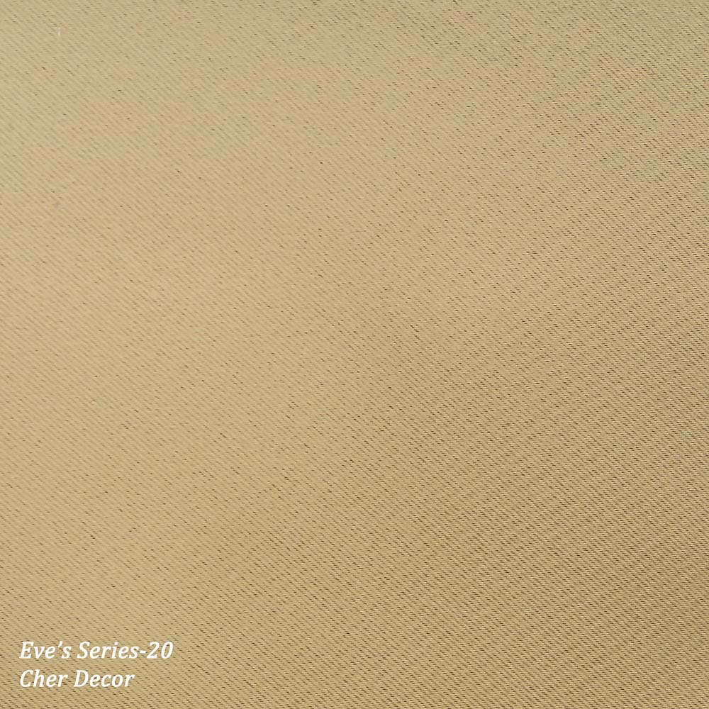 Anti Dust Mites and Flame Retardant Gold Dimout Curtain Fabric.