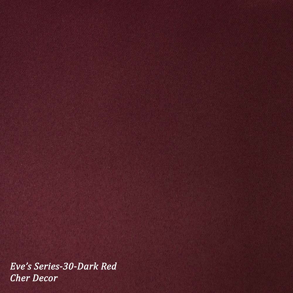 Dark Red Anti Dust Mites and Flame Retardant Dimout Fabric.