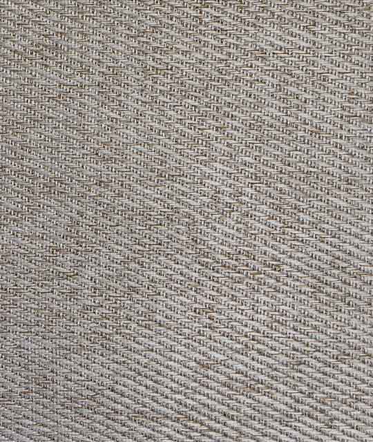 Flame Retardant Diagonal Woven Pattern Light Brown Dimout