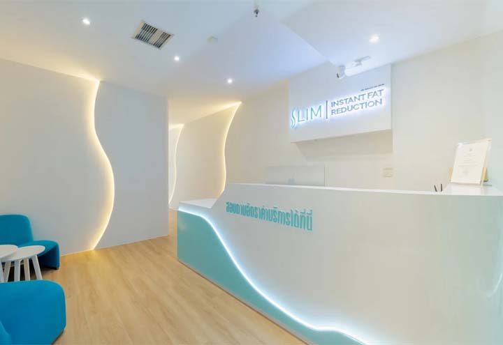 Interior & Flooring Project for Beauty Salon, SLIM Clinic BKK