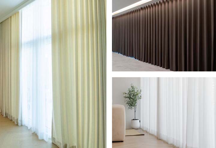 ผ้าม่าน 3 แบบ โปร่งแสง  หรี่แสง และทึบแสง