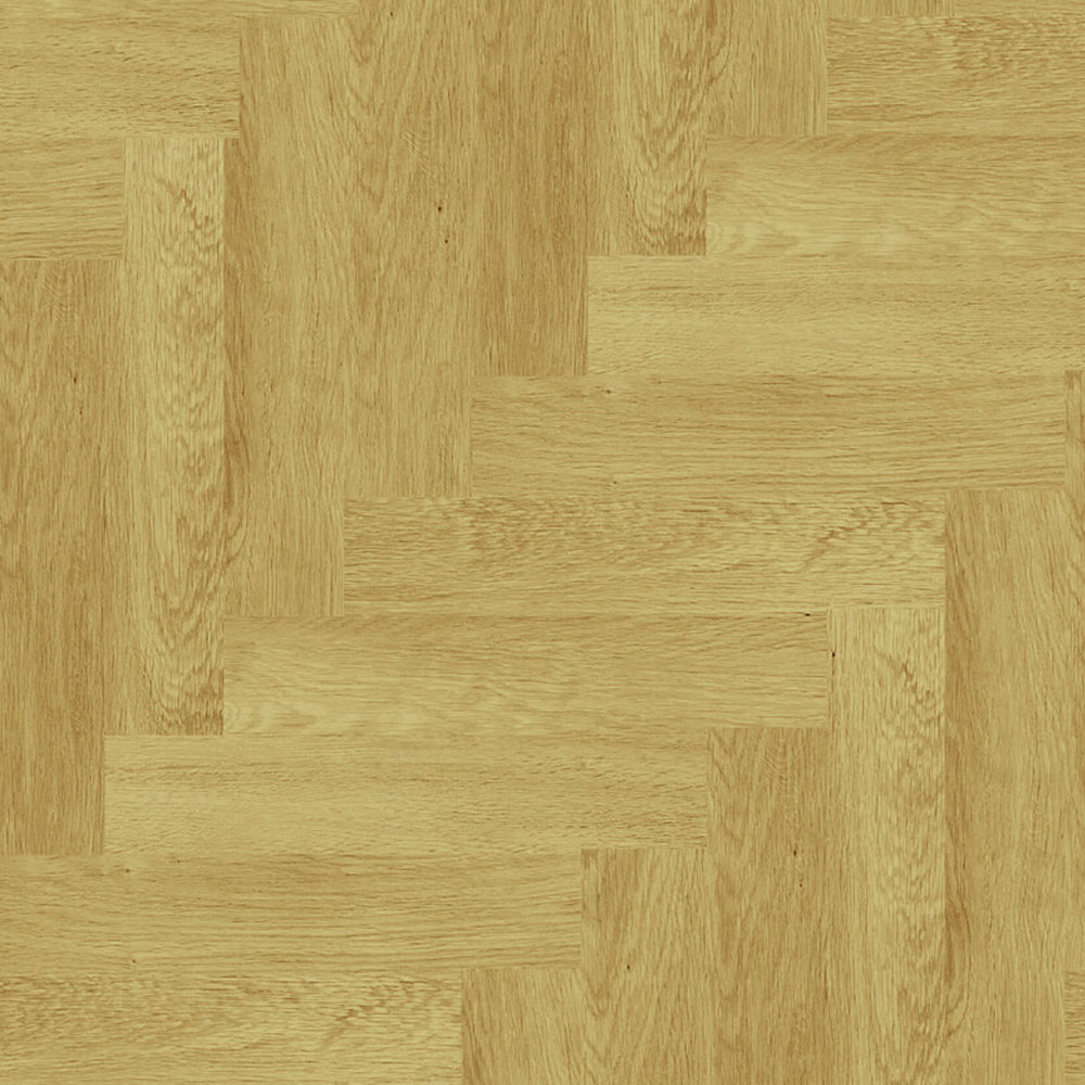 พื้นไม้ SPC สีโอ๊คสีเบจ ลายก้างปลา.