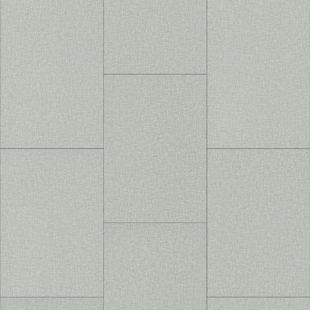 ซีรีย์ผ้าไหมปูพื้น LVT สีเทาฝ้า.