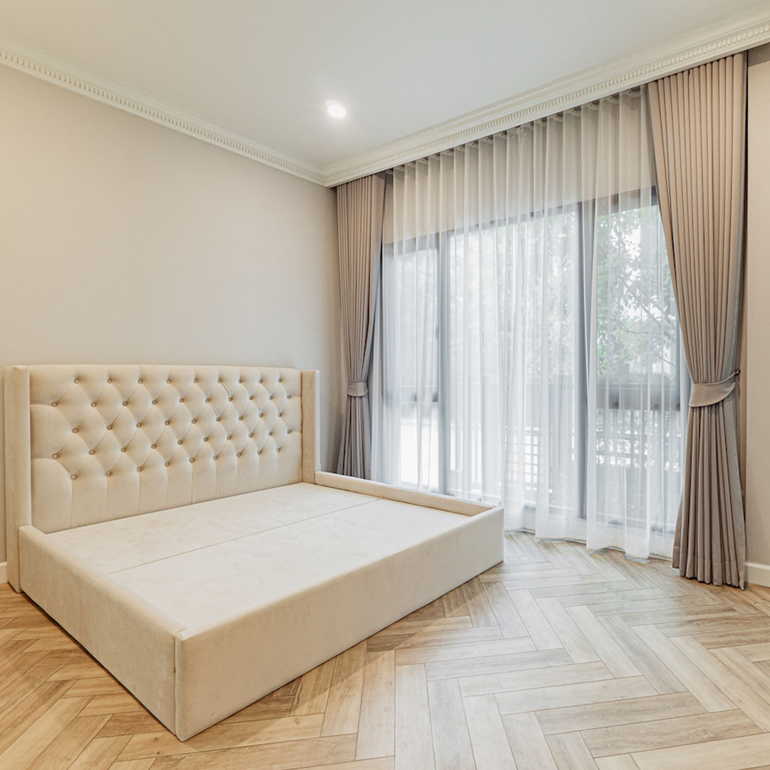 Blackout curtains for bedroom.