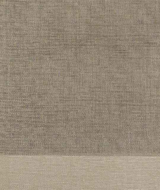 Flame Retardant Super Fine Mesh Brown Sheer - Eve's