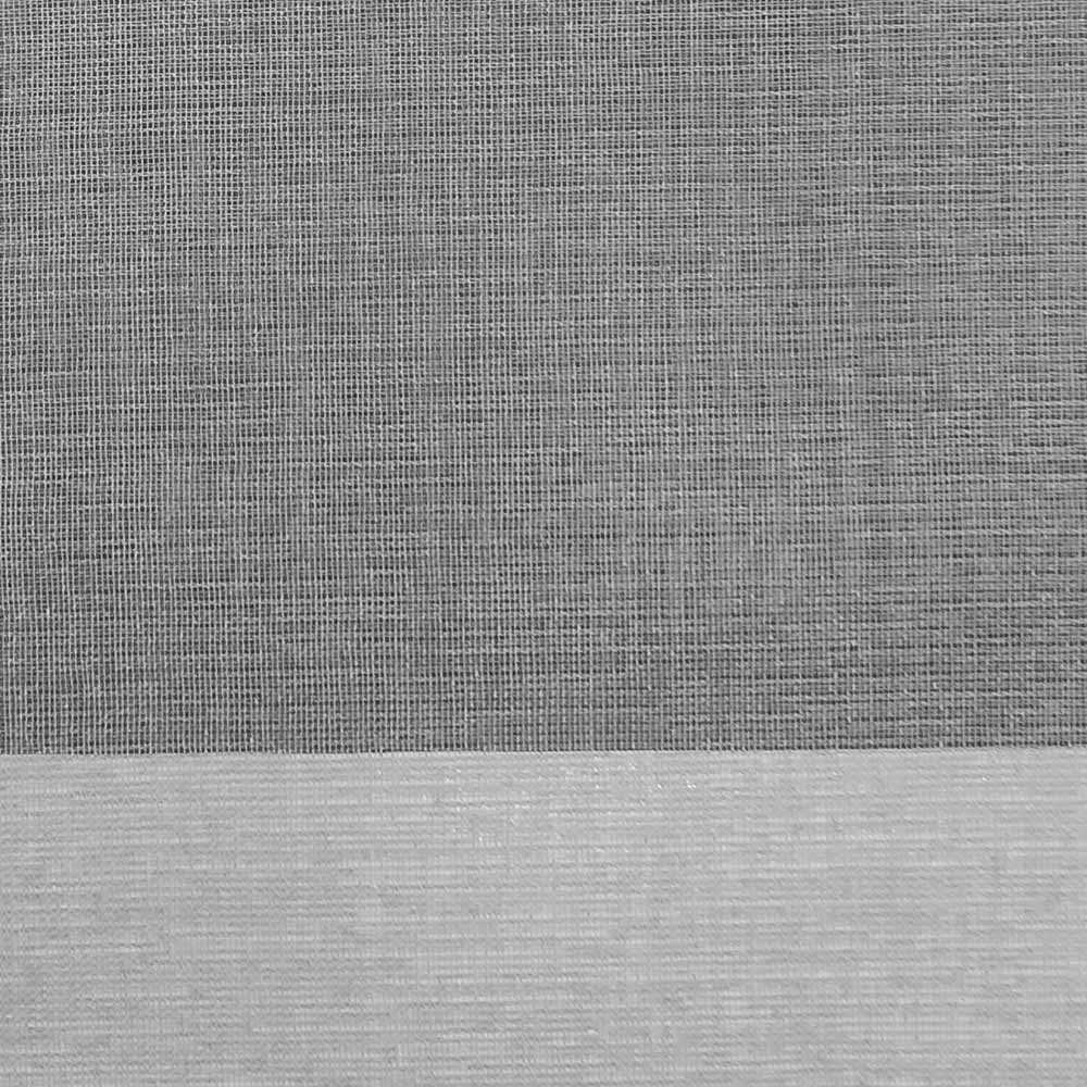 Flame Retardant Super Fine Mesh Light Gray Sheer Fabric.