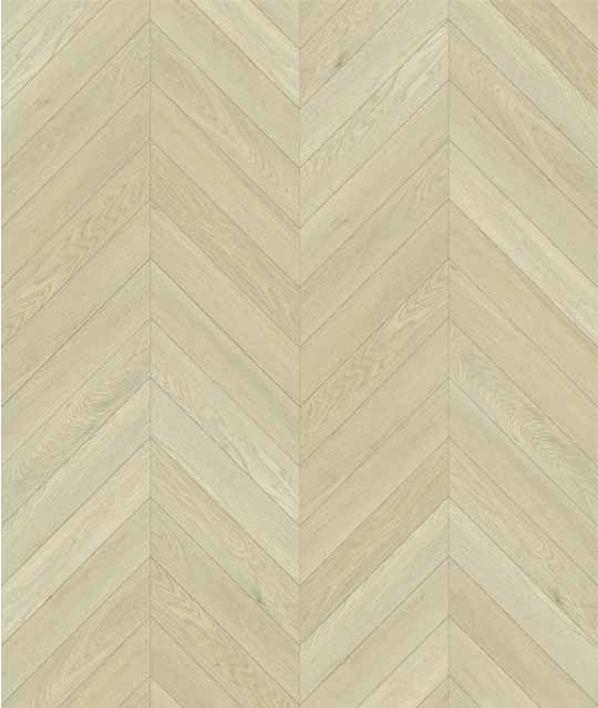 Creamy Oak SPC Flooring Chevron Design 12.7x60x0.55 cm