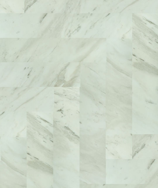 Marble White SPC Flooring Herringbone 11.8x59x0.53 cm