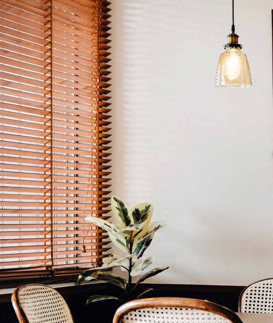 Ramin Wood Blinds - Custom-Made to Order