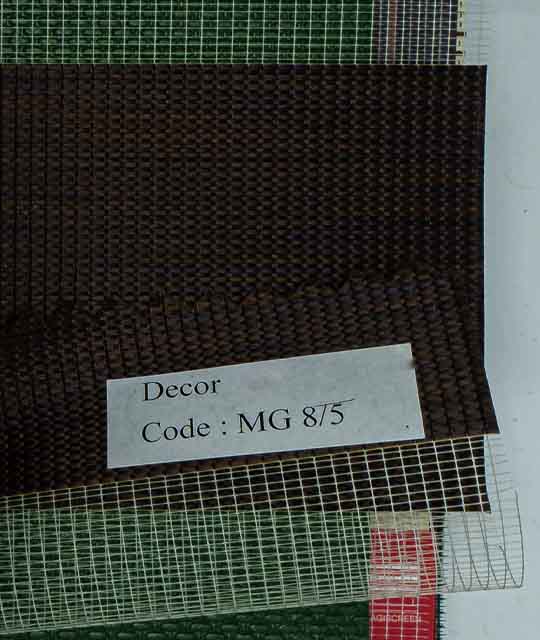 Zebra Shades in Dark Brown Plain Pattern - MG8-5 Decor