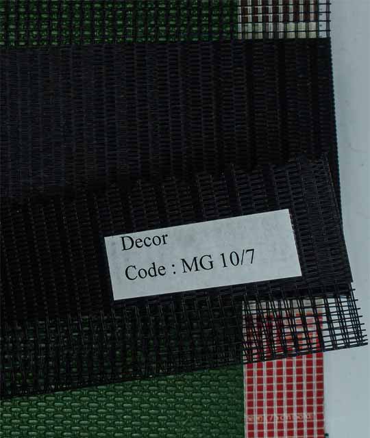 Zebra Shades in Black - Plain Pattern - MG10 7 Decor Series