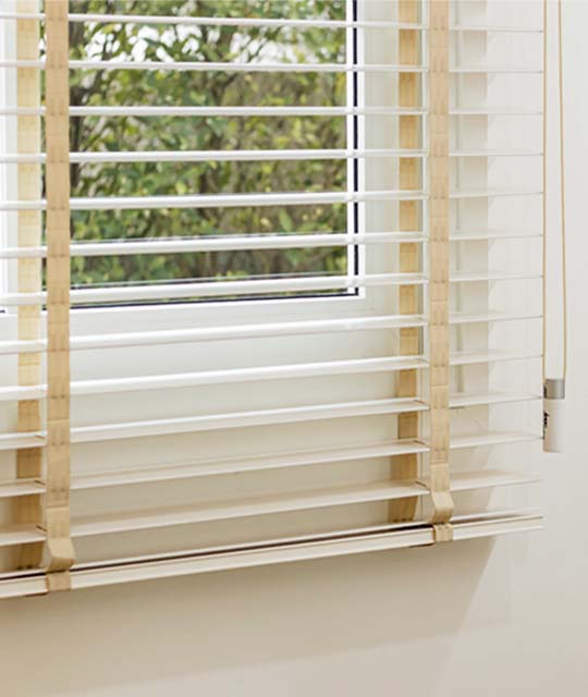 Basswood Blinds for Windows - Custom-Made