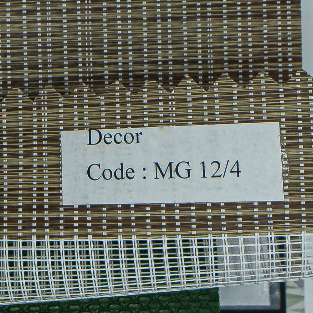 Heavy Light Brown Color Zebra Shade  - MG12 4 Decor.