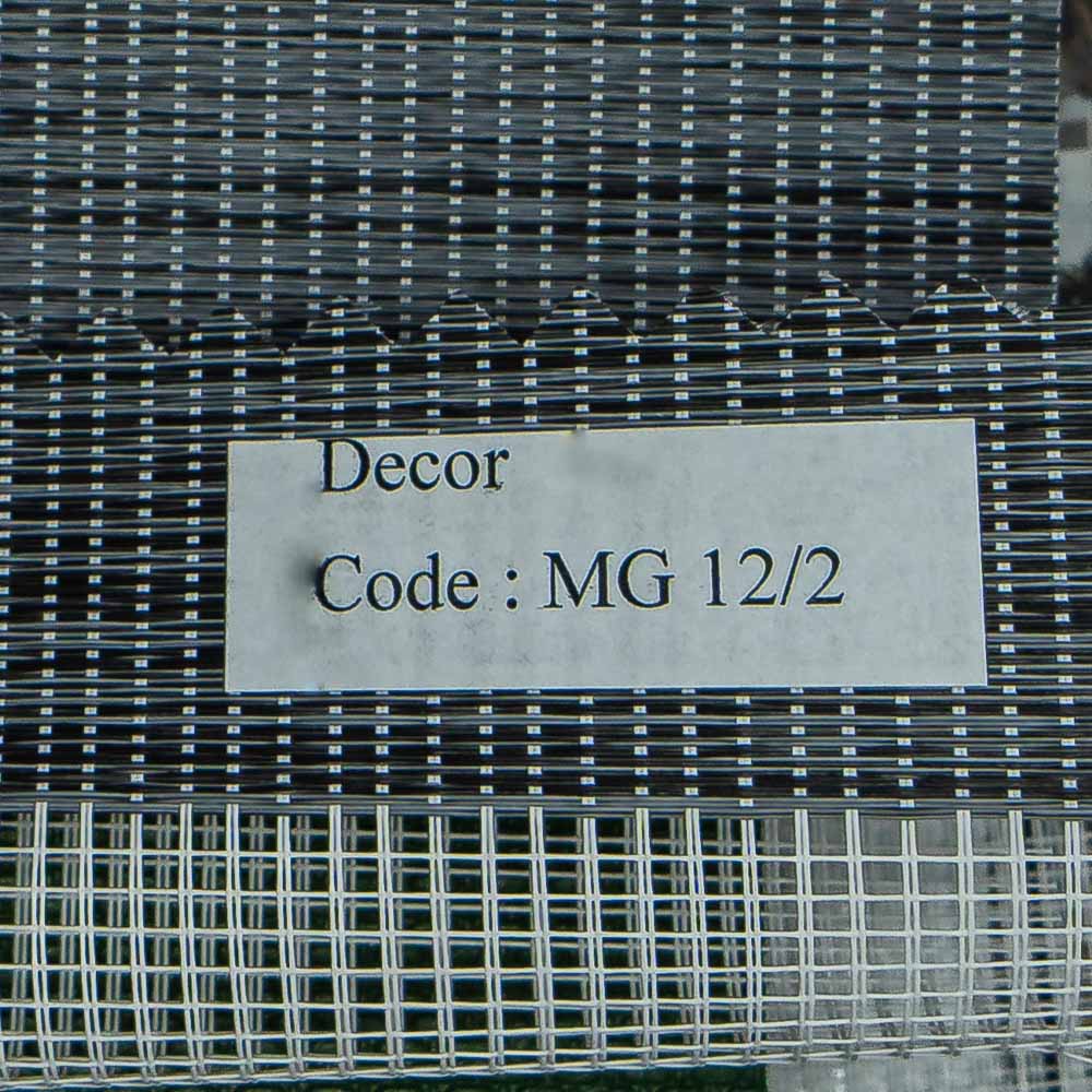 Heavy Gray Zebra Shades - MG12 2 Decor.
