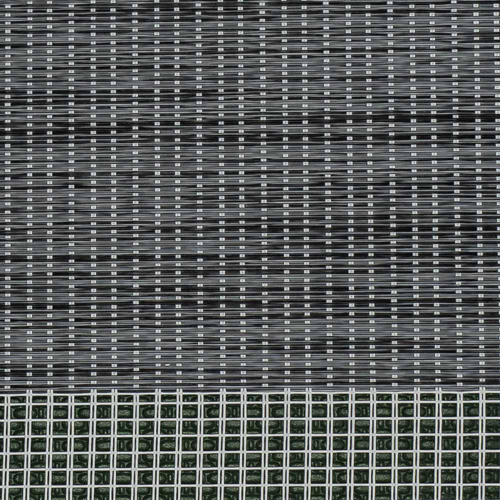 Heavy Gray Zebra Shades.