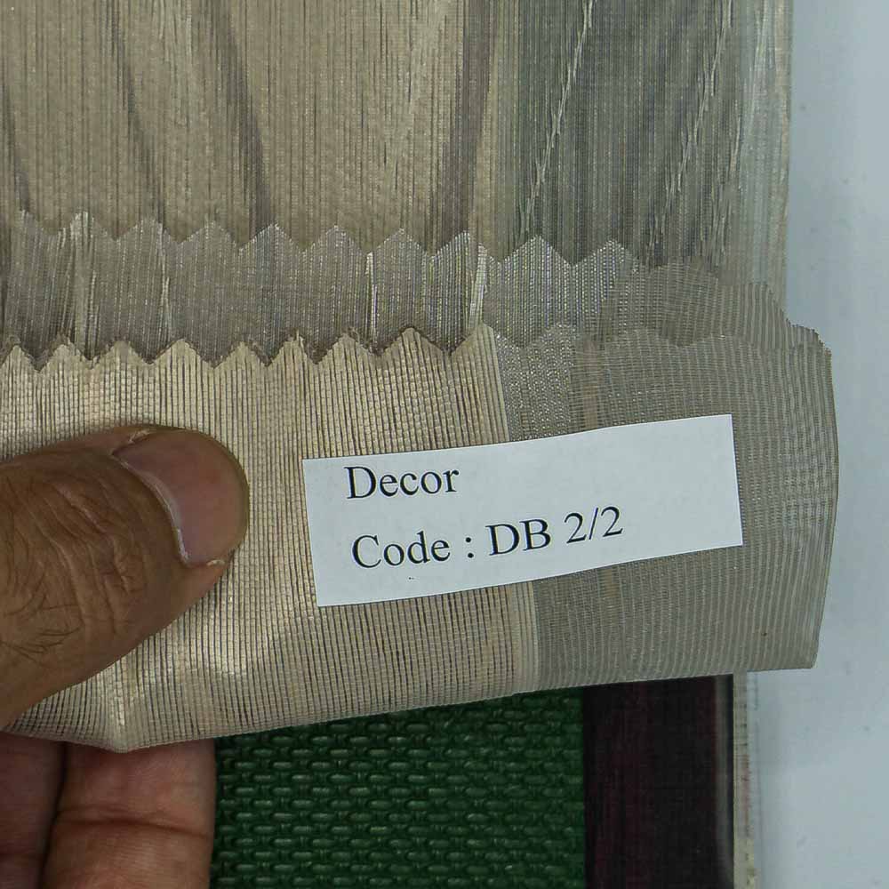 Brown Patterned Vertical Zebra Shades Decor Series DB2-2.