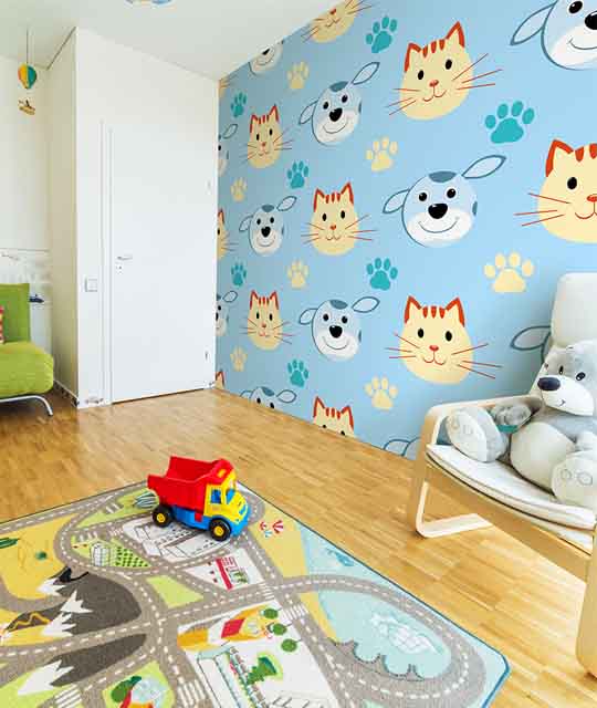 Cats Wallpaper for Kids Room