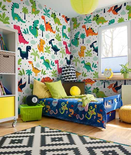 Dinosaur Wallpaper for Kid's Room