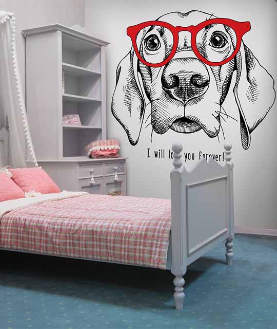 Dog Wallpaper for Kid's Room