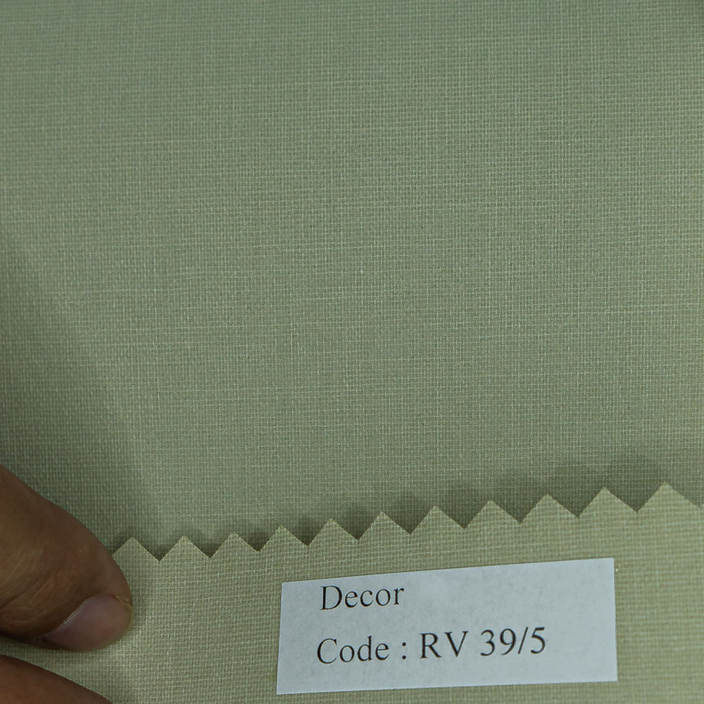 Green Tone Dimout Roller Shades - RV 39-5 Decor Series.