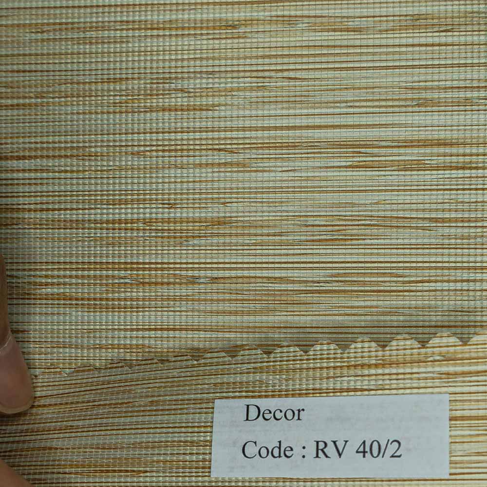 Neutral Earthy Roller Blinds – RV 40-2 Decor Series.