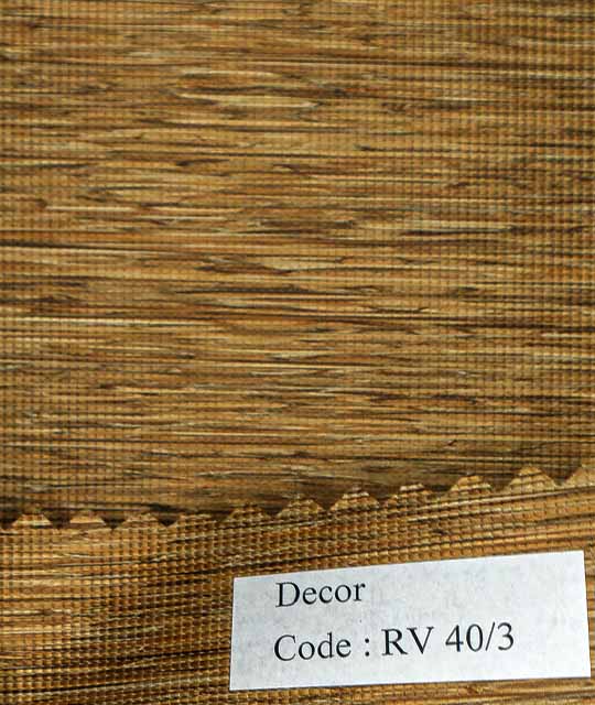 Textured Brown Dimout Roller Shades - RV 40-3/5 Decor Series