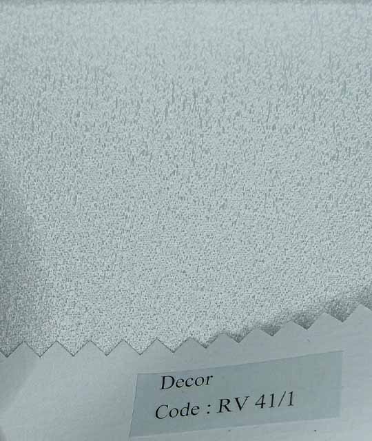 White and Off-white UV Blackout Roller Shades - 41-1/2 Decor