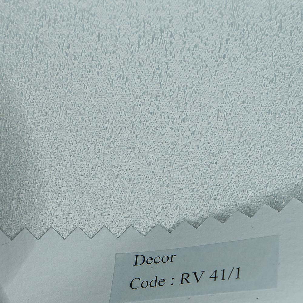 White UV Blackout Roller Shade - 41-1 Decor Series.