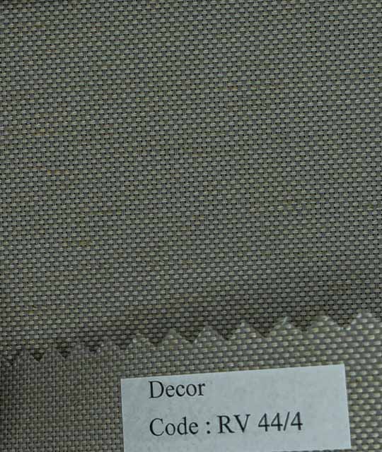 Beige Roller Shades (PVC, Polyester, Linen) - Decor 44-3-4