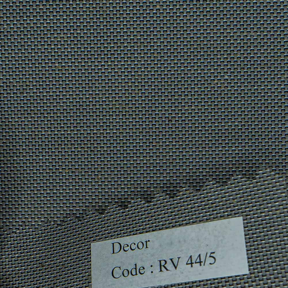 Gray Color Roller Shades 44-5 Decor Series.