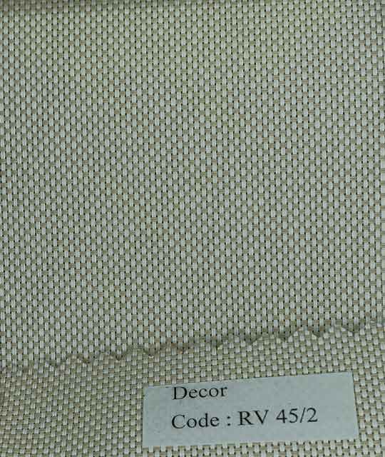 Super Heavy Cream Roller Shades (Fiberglass, PVC) - Decor 45