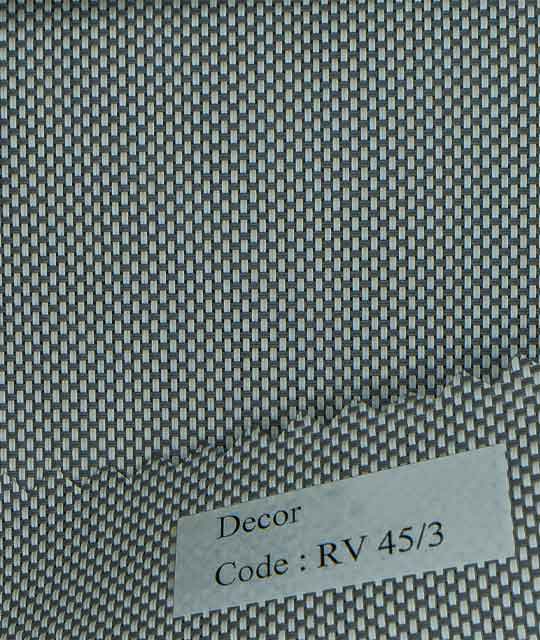 Super Heavy Gray Roller Shades (Fiberglass, PVC) - Decor 45-3