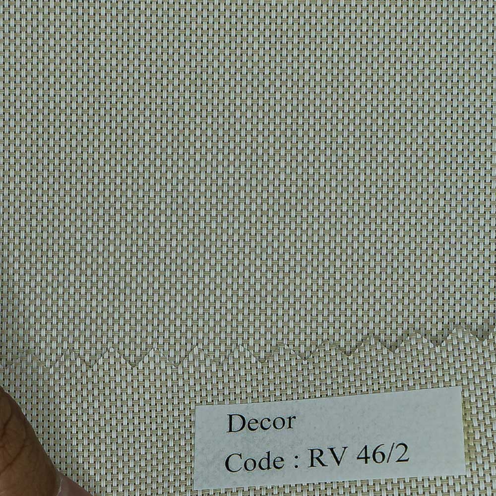 Heavy Cream Color Roller Shades Decor 46-2.