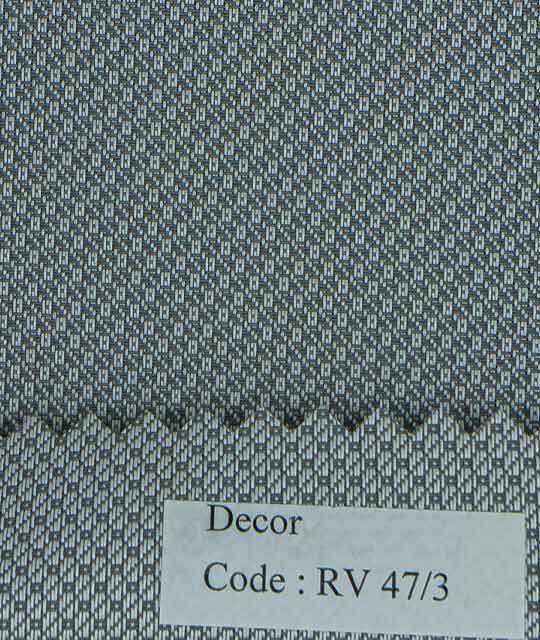 Gray Green Smoke Roller Shades Fiberglass & PVC 47-3-4 Decor