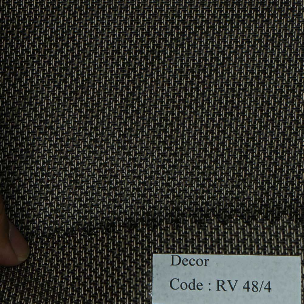 Dark Brown Roller Shades Decor Series 48-4.