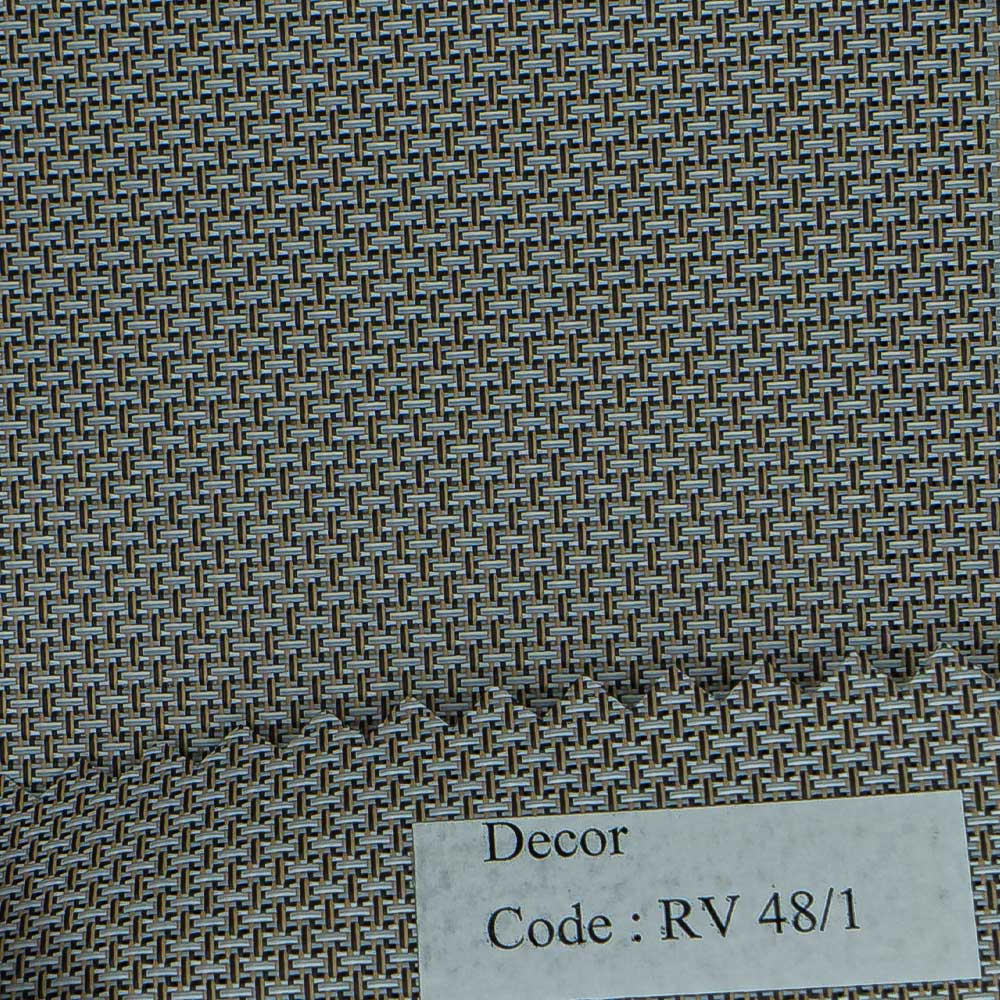 Greige Color Roller Shades Decor Series 48-1.