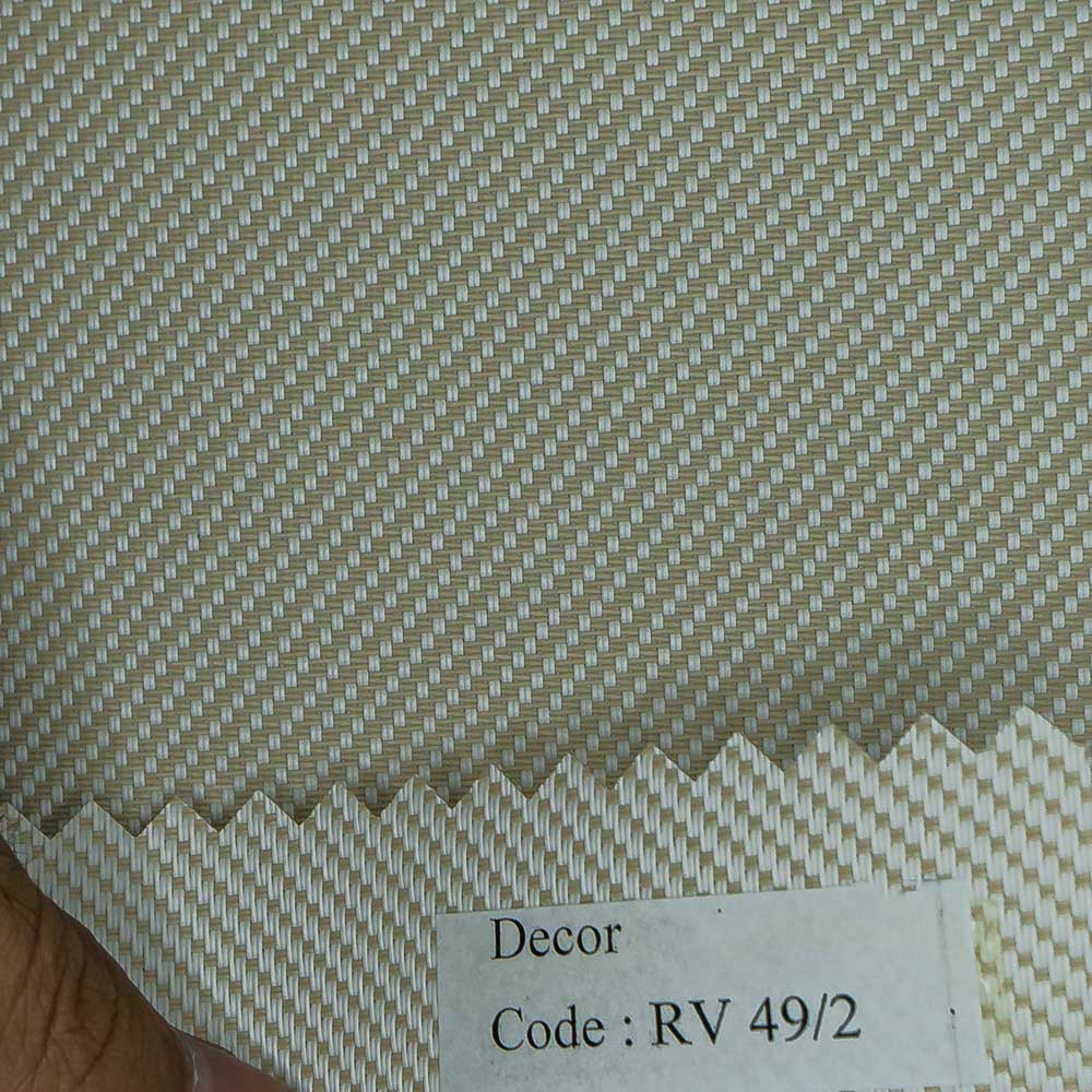 Heavy Cream Roller Shades Decor Series 49-2.