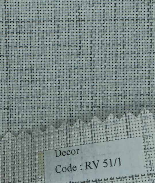 Light Gray Woven Pattern Roller Shades 518g/m² 5%Openness