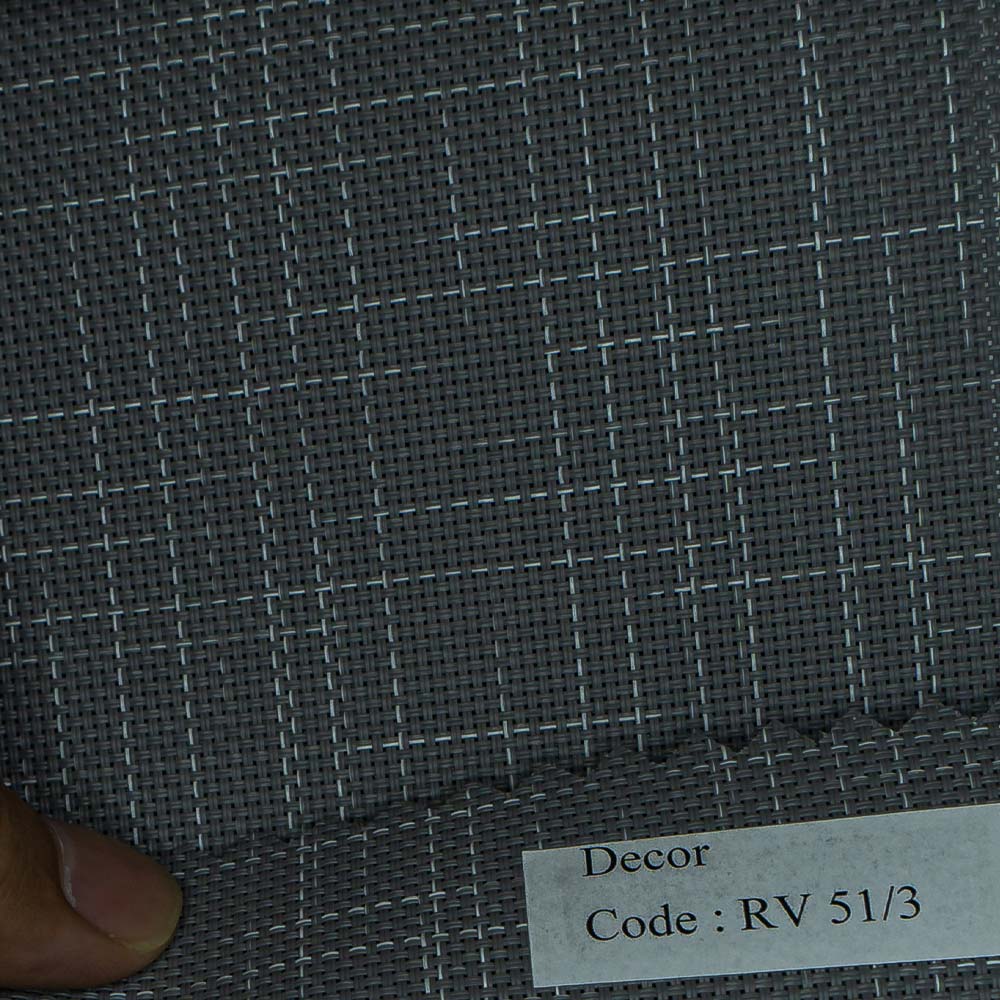 Gray Heavy Roller Shades Decor Series 51-3.