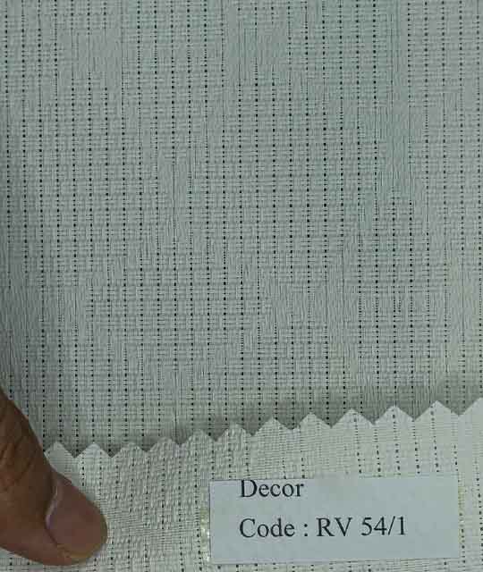 Geometric Shaped Beige & White Roller Shades 3%openness 467g