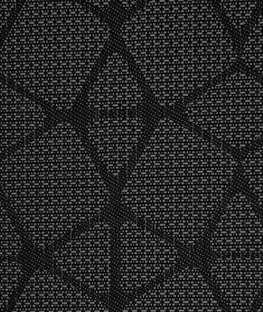 Geometric Patterned Black Roller Shades 3% Openness 467 g/m²
