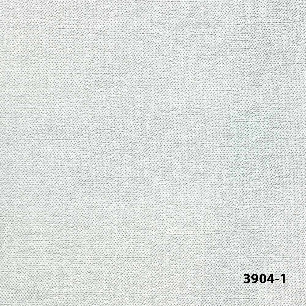 Xavia 3904-1 White Paper Backed Vinyl-Coated Wallpaper.