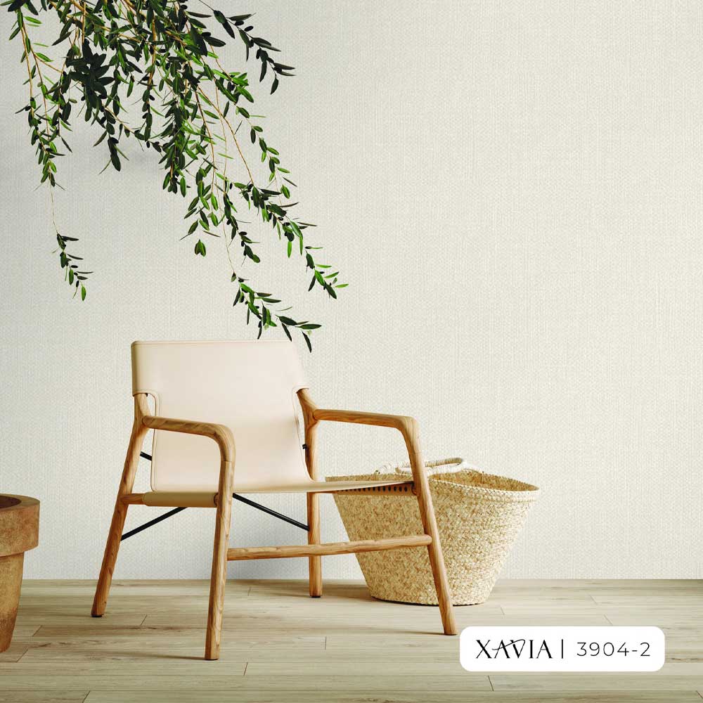 Xavia 3904-2 Off-white Wallcovering on Wall..