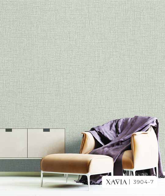 Gray Korean Wallpaper - Paper Back Vinyl Xavia 3904