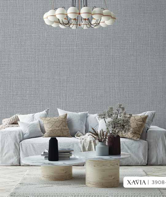 Subtle Pattern Gray Korean Wallpaper Xavia 3908