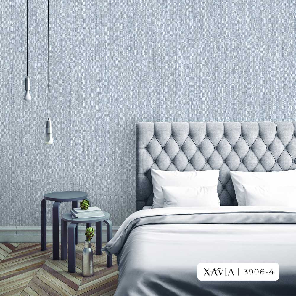 3906-4 Xavia gray Korean wallpaper for bedroom.