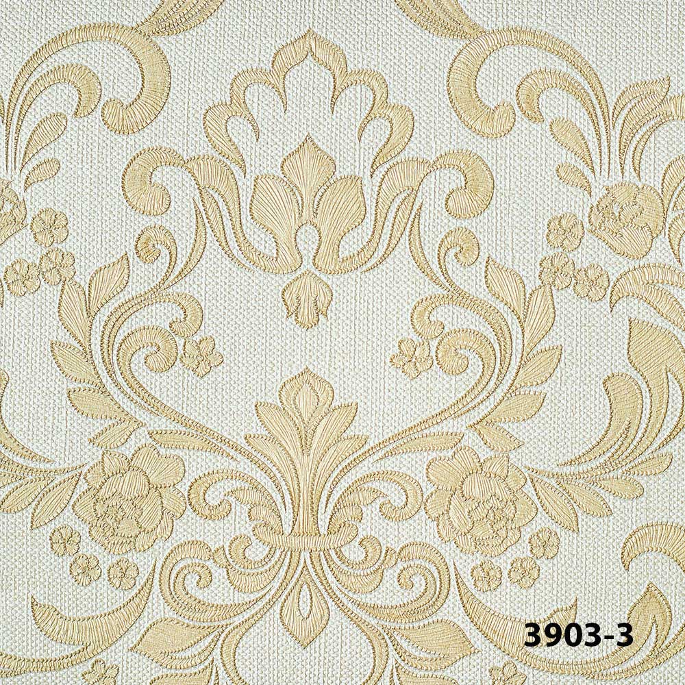 Golden Damask Pattern Wallpaper Xavia 3903-3.