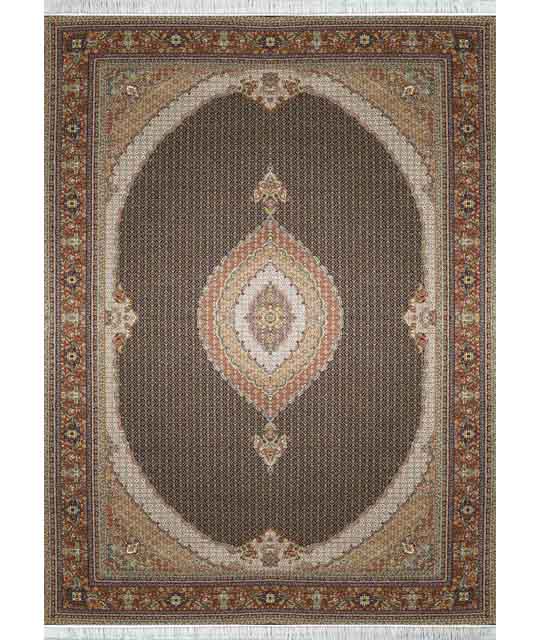 Tabriz Hand-woven Mahi Pattern Carpet